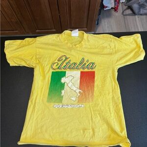 Yellow Italia Napoli T-Shirt